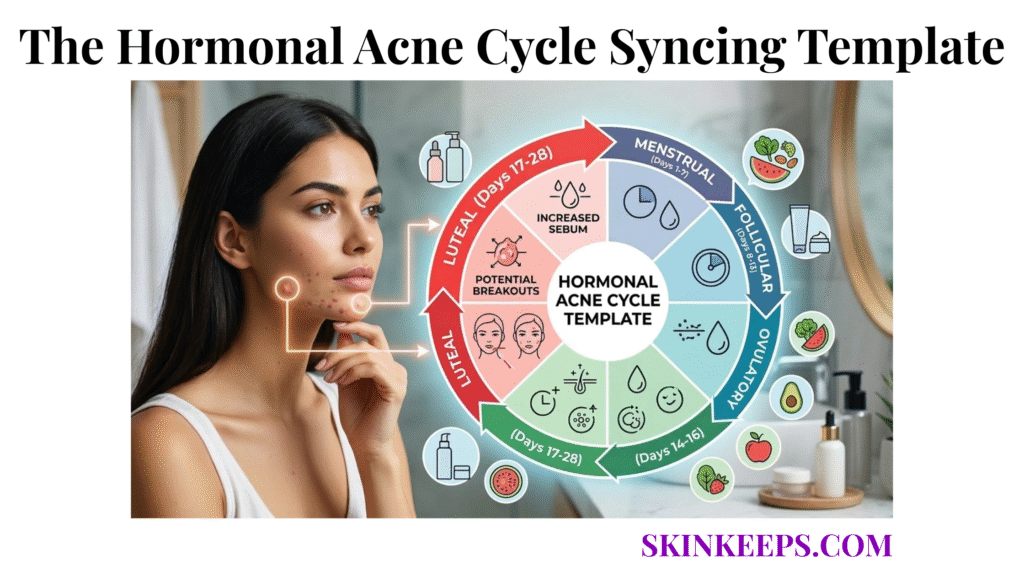 the Hormonal Acne Cycle Syncing Template
