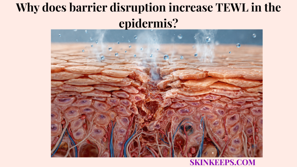 barrier disruption increases TEWL