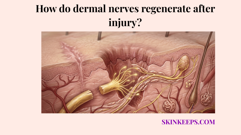 dermal nerves regenerate after injury
