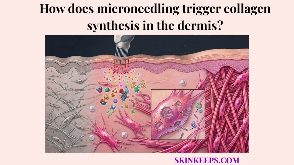 microneedling trigger collagen synthesis in the dermis