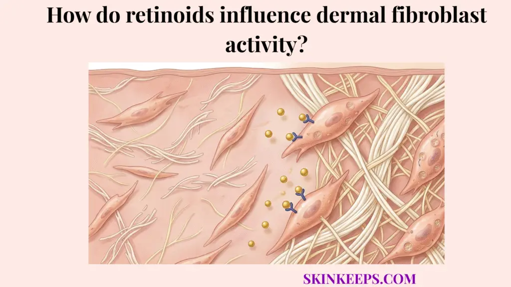 retinoids influence dermal fibroblast activity