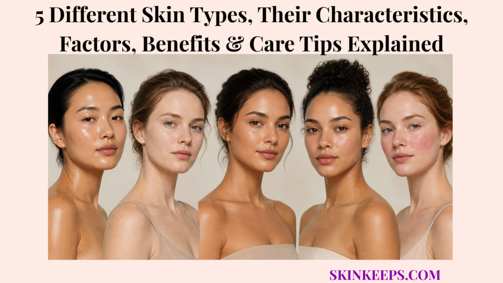 5 Different Skin Types