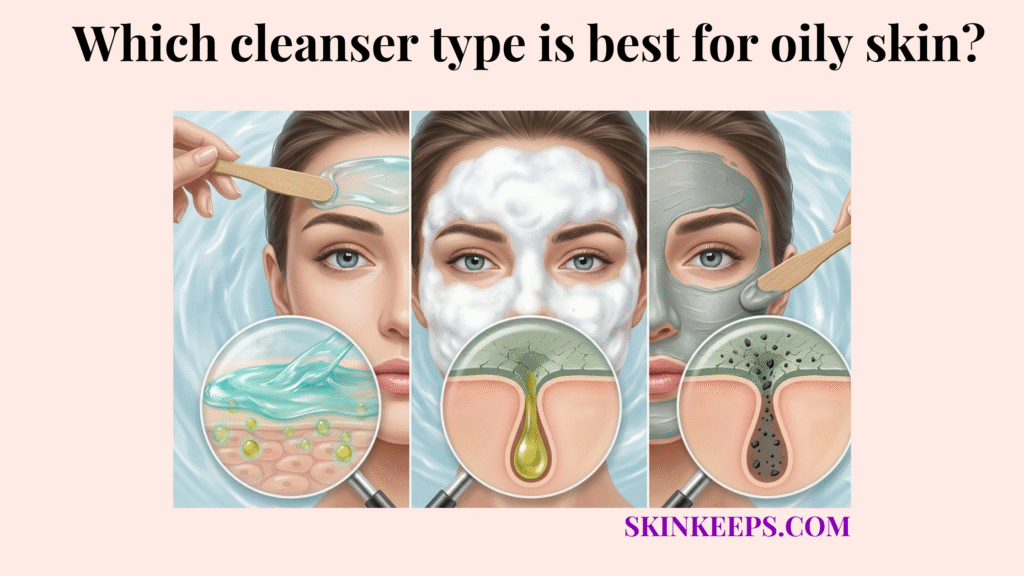 cleanser type is best for oily skin