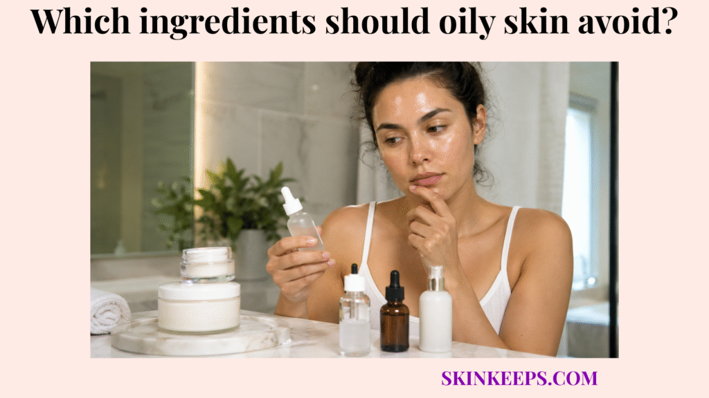 ingredients should oily skin avoid