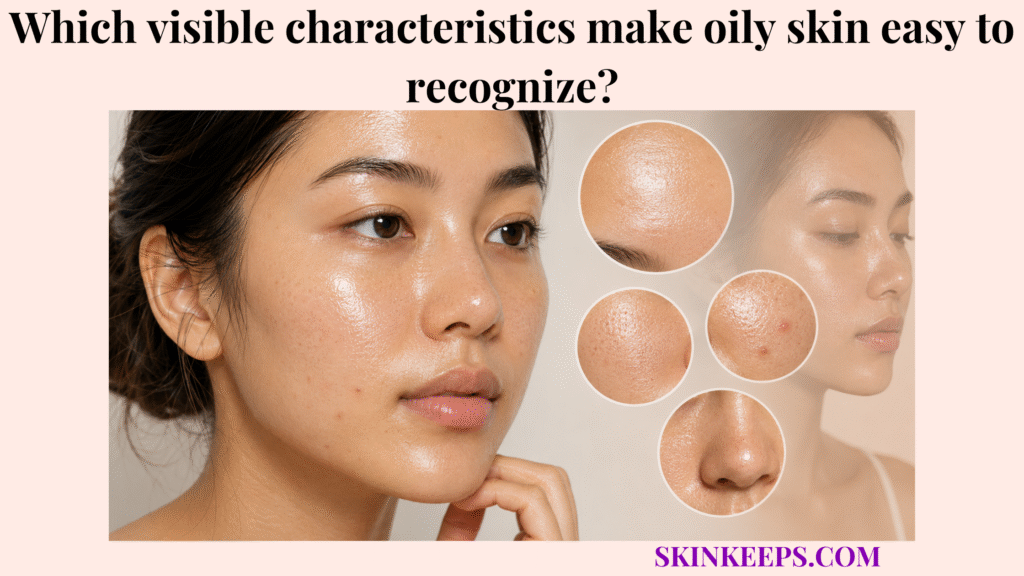 characteristics make oily skin easy to recognize