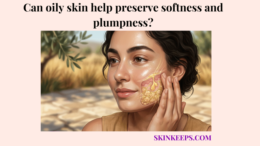 oily skin help preserve softness and plumpness