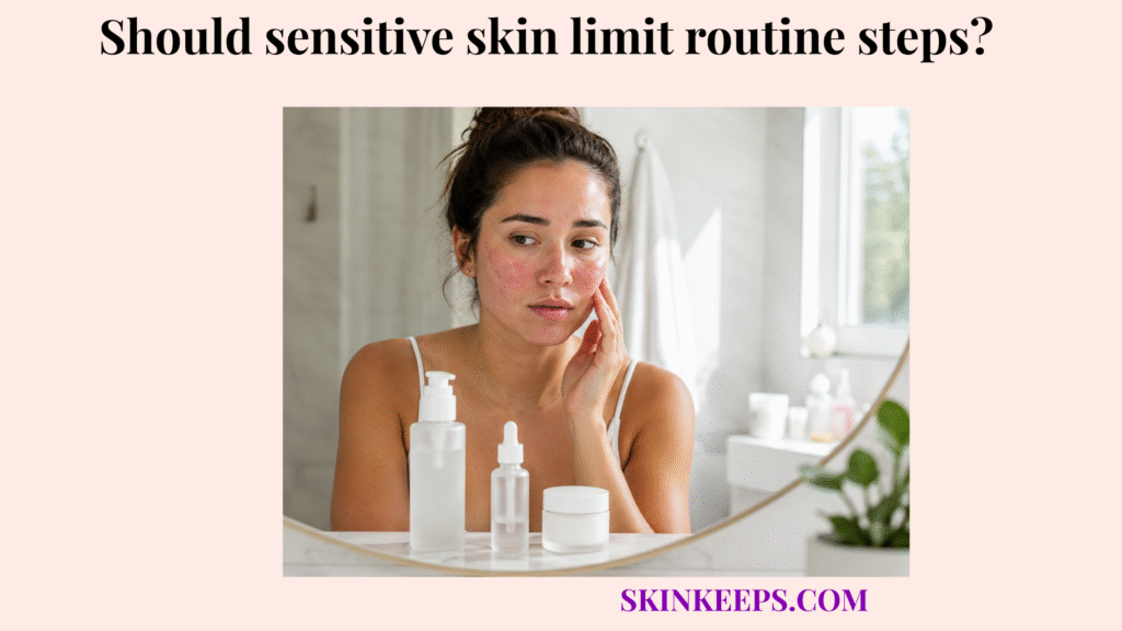 sensitive skin limit routine steps