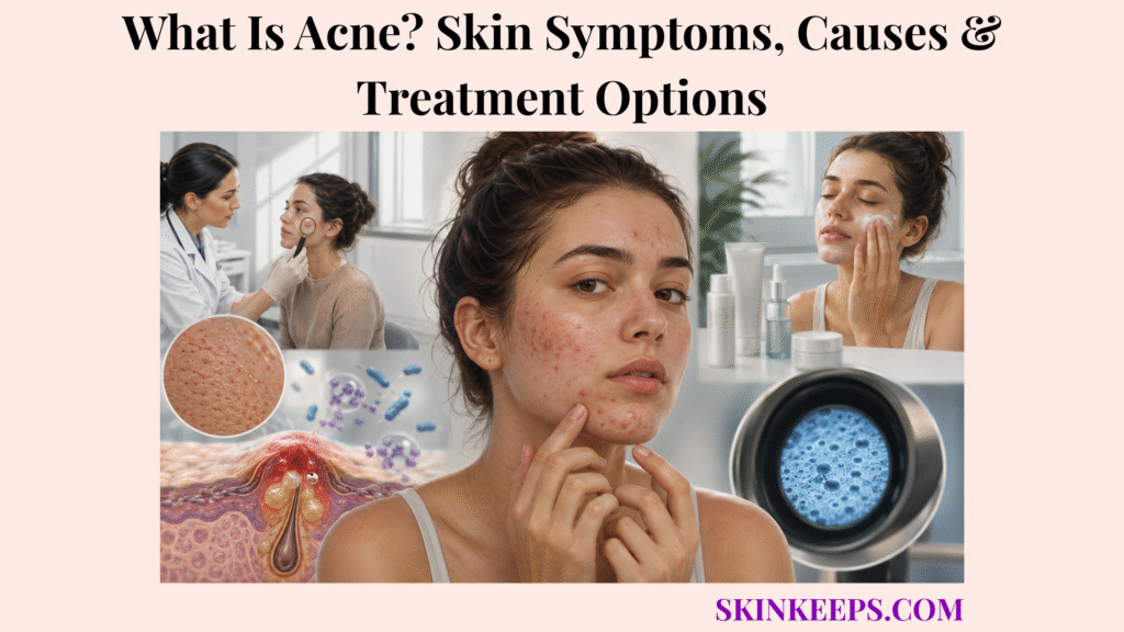 What Is Acne? Skin Symptoms, Causes & Treatment Options