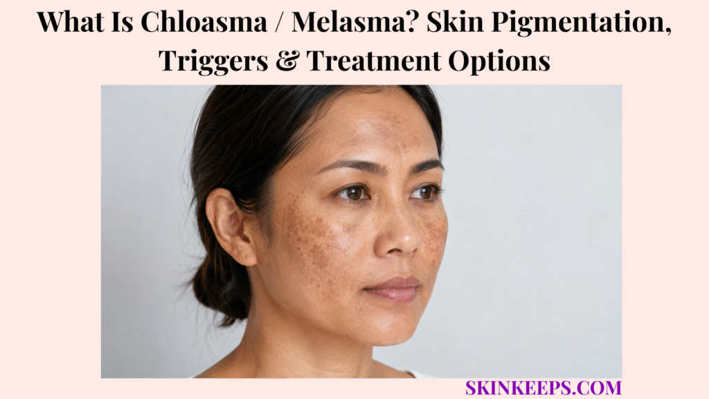What Is Chloasma / Melasma? Skin Pigmentation, Triggers & Treatment Options