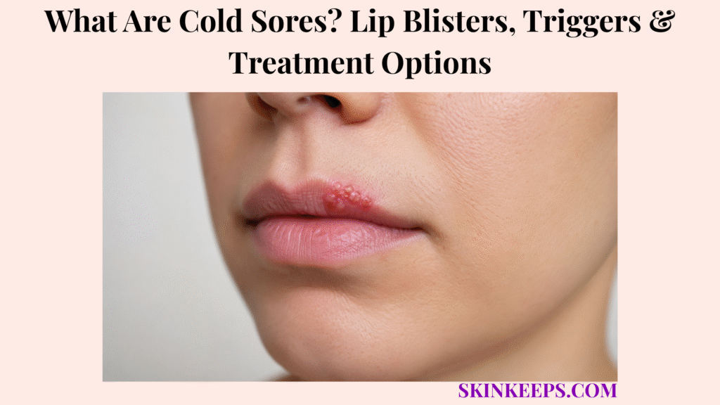 What Are Cold Sores? Lip Blisters, Triggers & Treatment Options