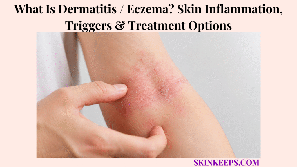 What Is Dermatitis / Eczema? Skin Inflammation, Triggers & Treatment Options