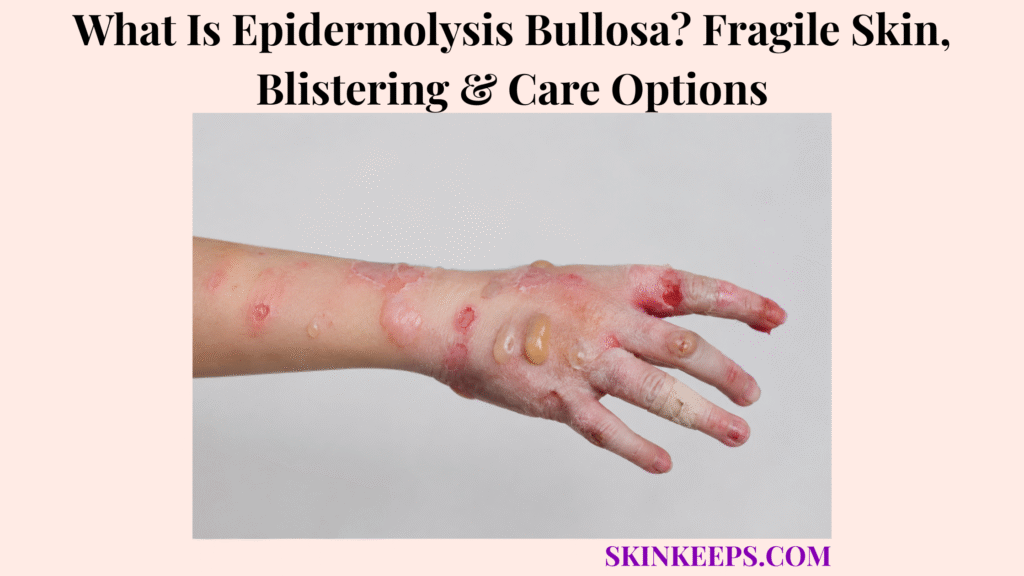 What Is Epidermolysis Bullosa? Fragile Skin, Blistering & Care Options