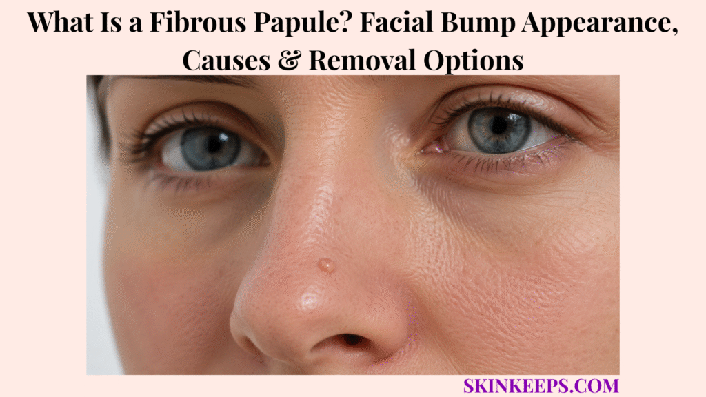 What Is a Fibrous Papule? Facial Bump Appearance, Causes & Removal Options