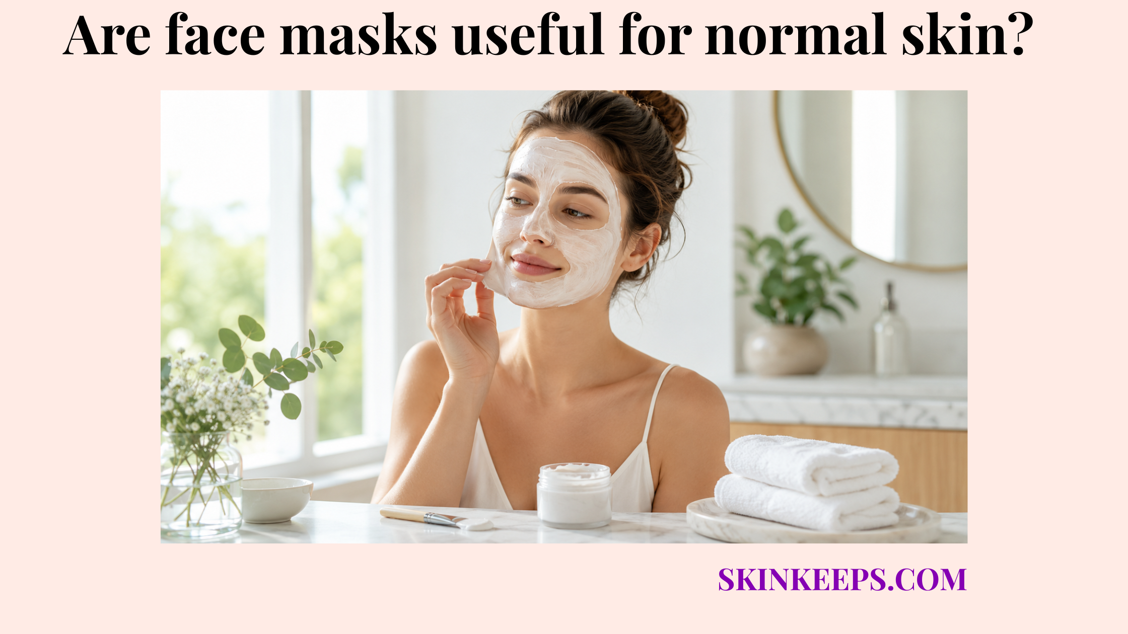face masks useful for normal skin