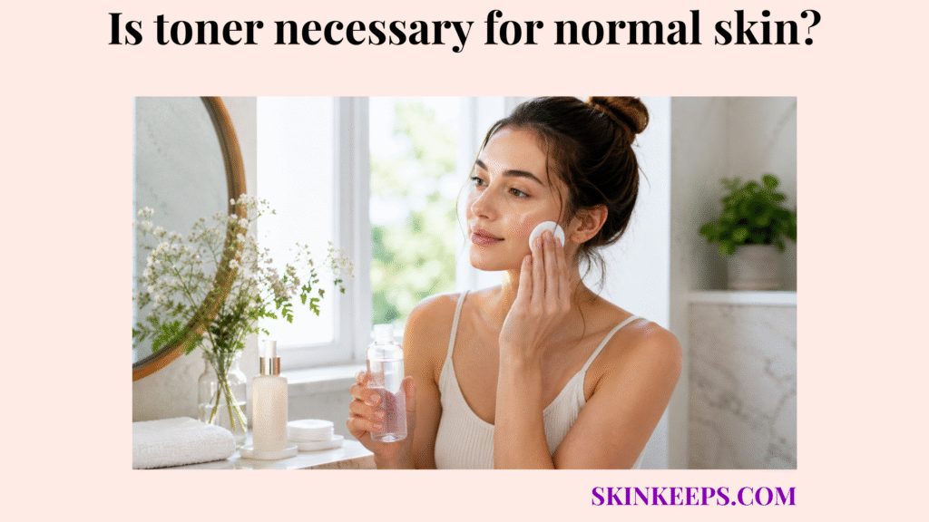 toner necessary for normal skin