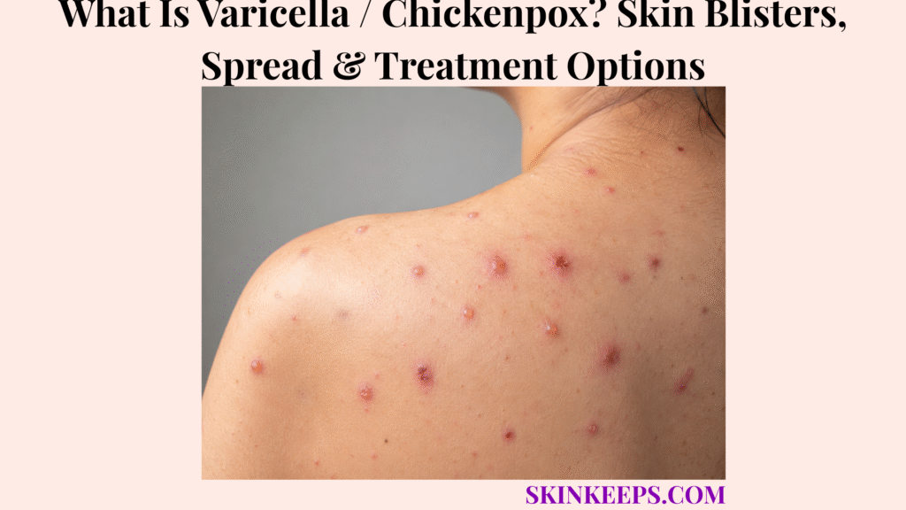 What Is Varicella / Chickenpox? Skin Blisters, Spread & Treatment Options