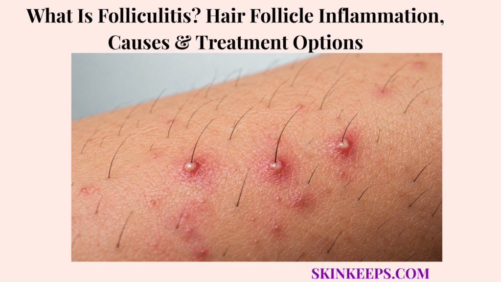 What Is Folliculitis? Hair Follicle Inflammation, Causes & Treatment Options