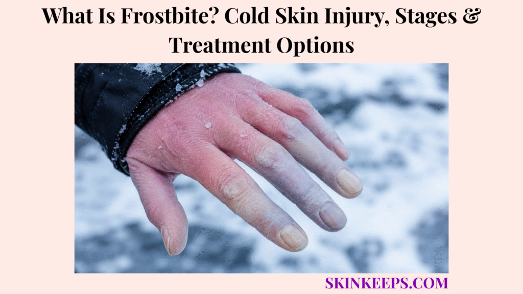 What Is Frostbite? Cold Skin Injury, Stages & Treatment Options