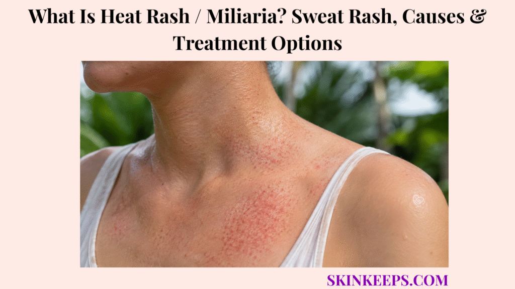 What Is Heat Rash / Miliaria? Sweat Rash, Causes & Treatment Options