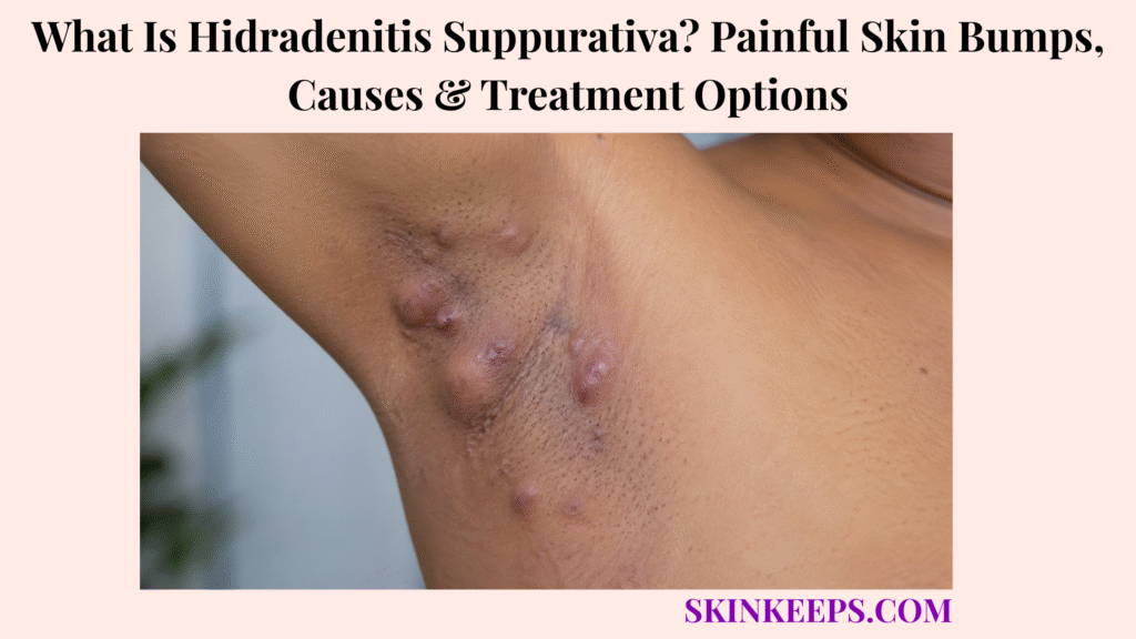 What Is Hidradenitis Suppurativa? Painful Skin Bumps, Causes & Treatment Options