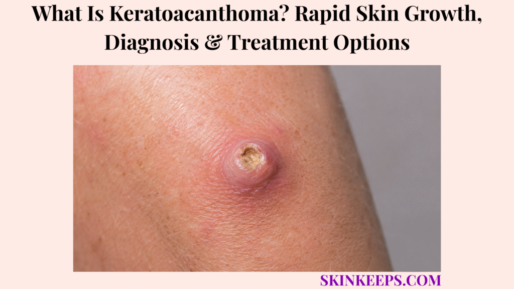 What Is Keratoacanthoma? Rapid Skin Growth, Diagnosis & Treatment Options