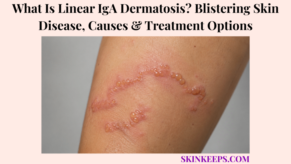 What Is Linear IgA Dermatosis? Blistering Skin Disease, Causes & Treatment Options