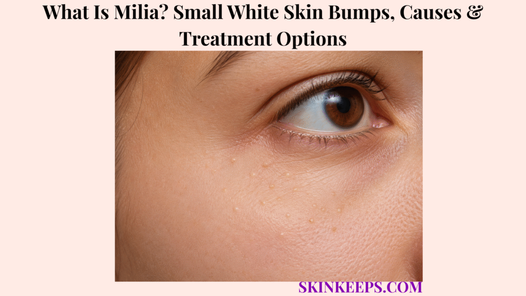 What Is Milia? Small White Skin Bumps, Causes & Treatment Options