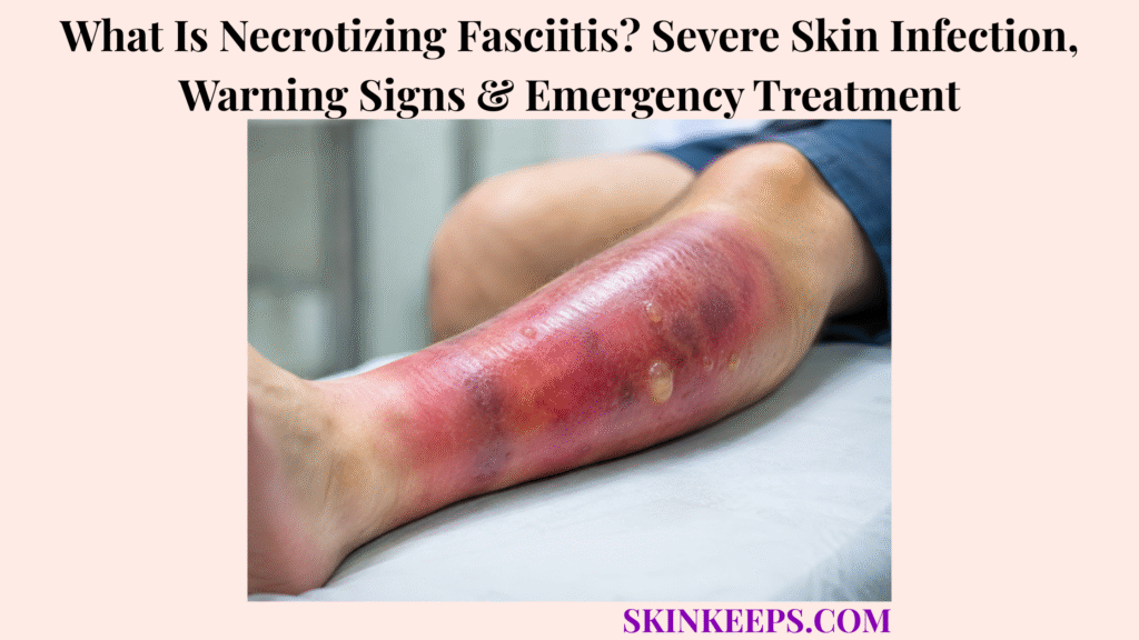 What Is Necrotizing Fasciitis? Severe Skin Infection, Warning Signs & Emergency Treatment