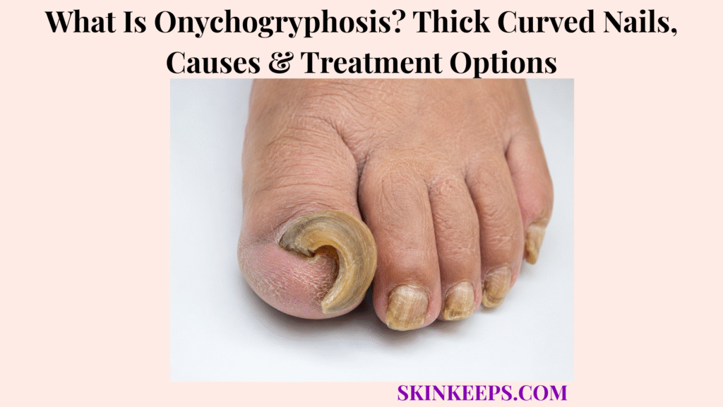 What Is Onychogryphosis? Thick Curved Nails, Causes & Treatment Options