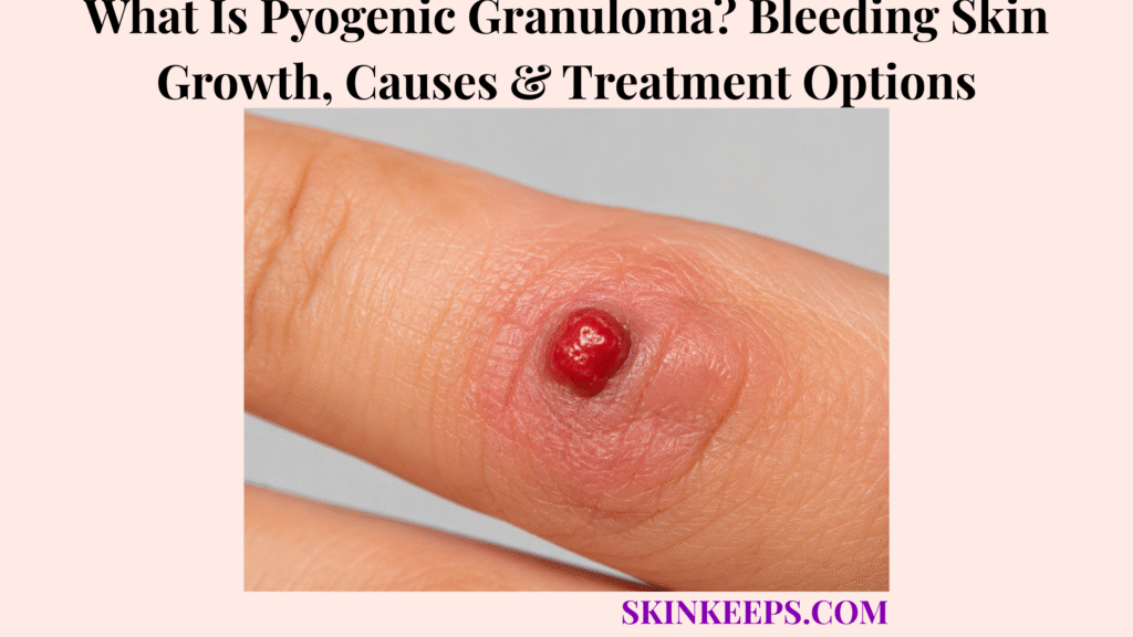 What Is Pyogenic Granuloma? Bleeding Skin Growth, Causes & Treatment Options