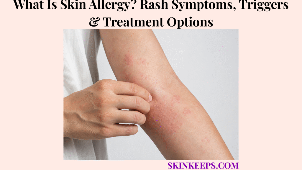What Is Skin Allergy? Rash Symptoms, Triggers & Treatment Options