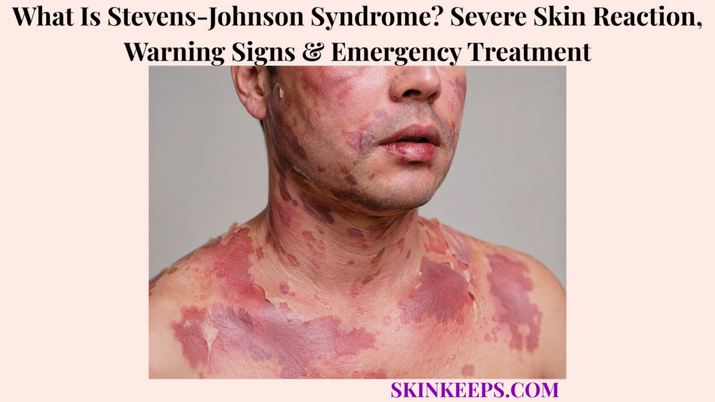 What Is Stevens-Johnson Syndrome? Severe Skin Reaction, Warning Signs & Emergency Treatment