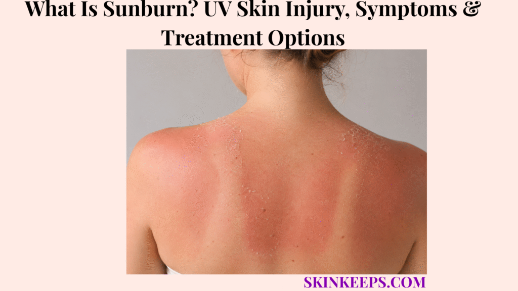 What Is Sunburn? UV Skin Injury, Symptoms & Treatment Options