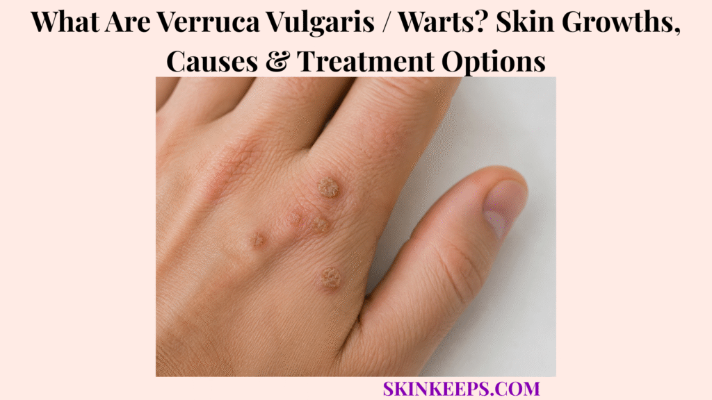 What Are Verruca Vulgaris / Warts? Skin Growths, Causes & Treatment Options