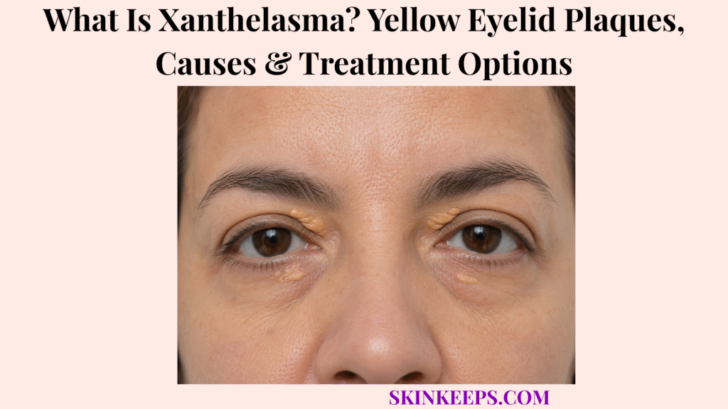 What Is Xanthelasma? Yellow Eyelid Plaques, Causes & Treatment Options