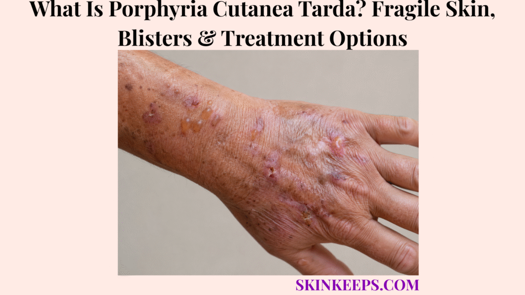 What Is Porphyria Cutanea Tarda? Fragile Skin, Blisters & Treatment Options