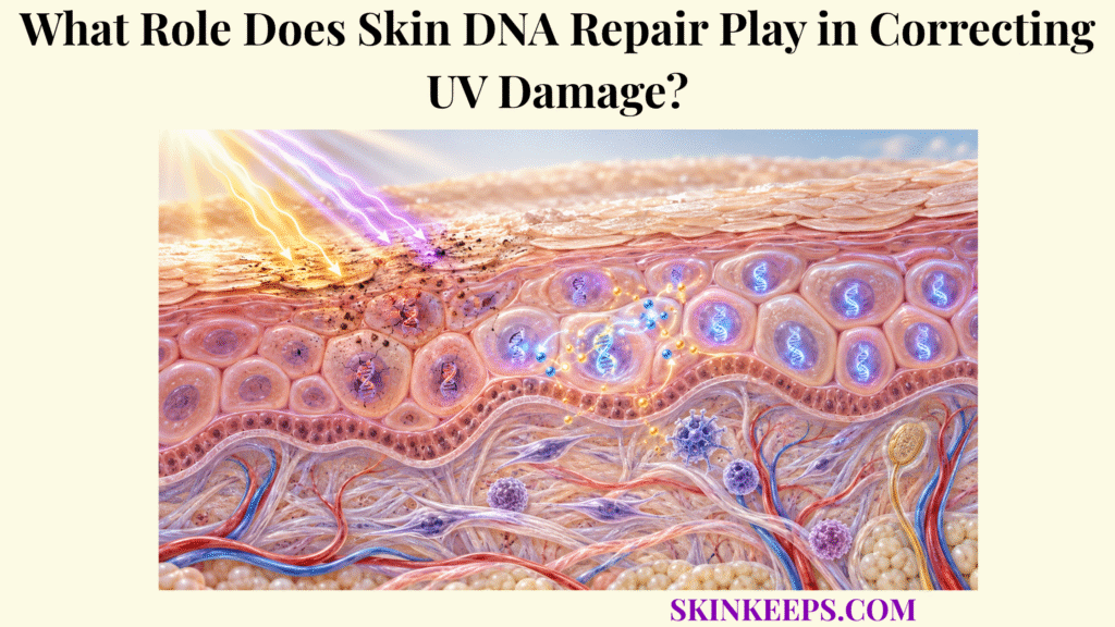 What Role Does Skin DNA Repair Play in Correcting UV Damage?
