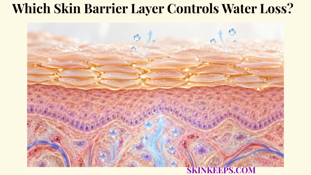 Which Skin Barrier Layer Controls Water Loss?