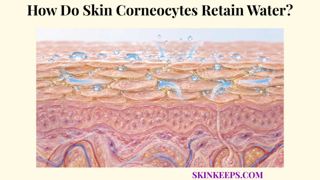 How Do Skin Corneocytes Retain Water?