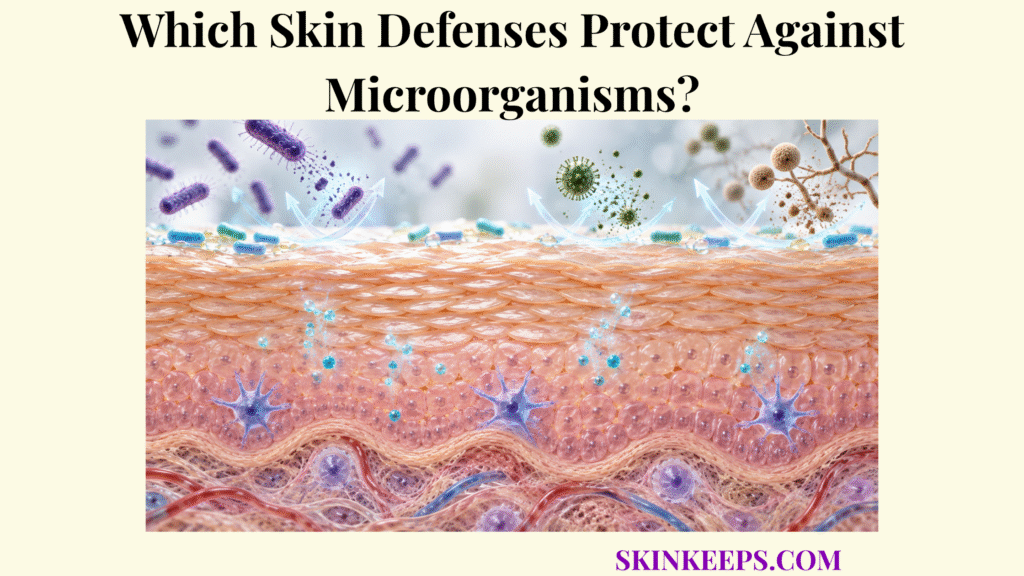 Which Skin Defenses Protect Against Microorganisms?