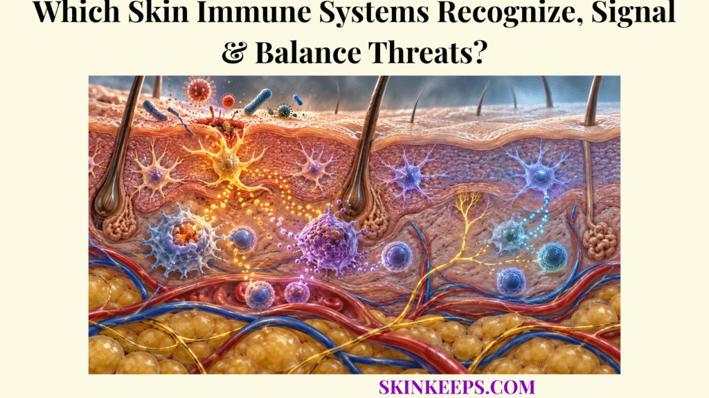 Which Skin Immune Systems Recognize, Signal & Balance Threats?