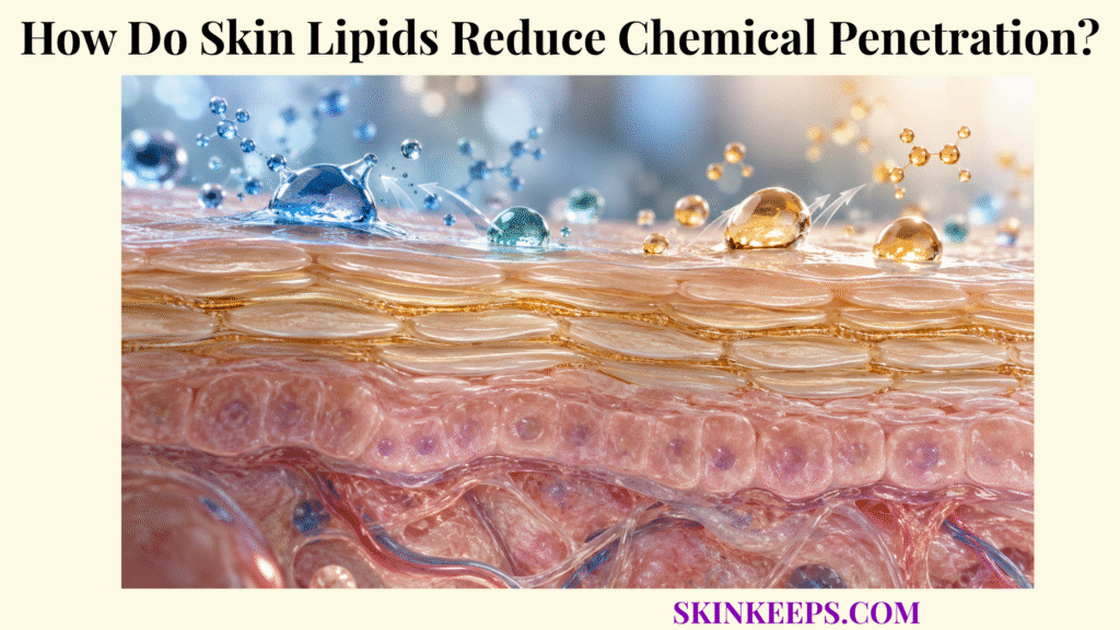 How Do Skin Lipids Reduce Chemical Penetration?