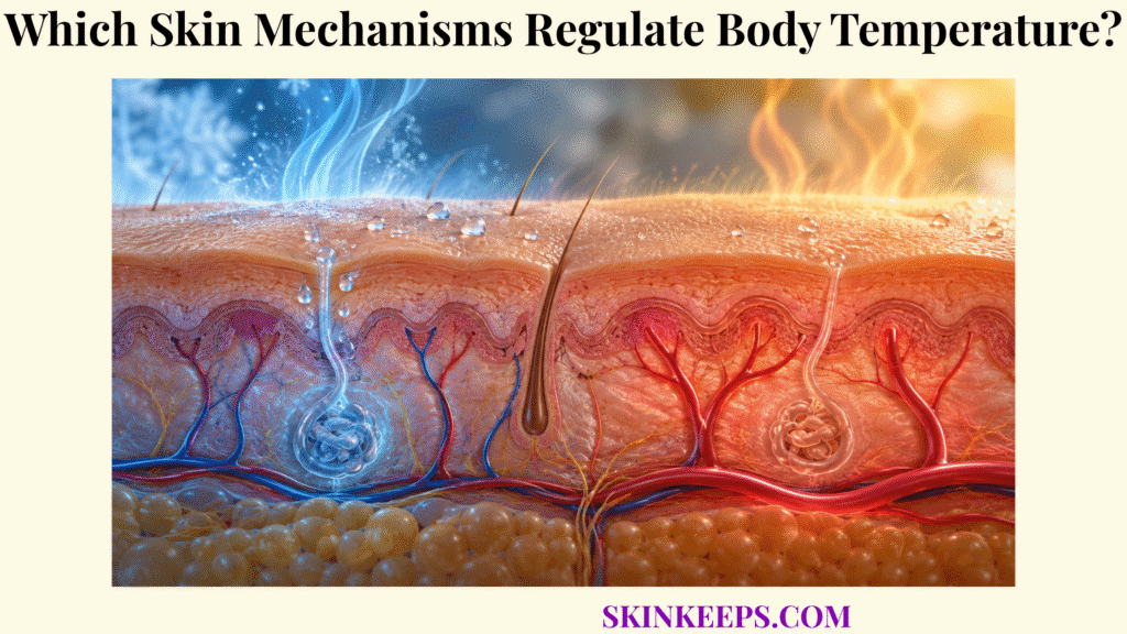 Which Skin Mechanisms Regulate Body Temperature?