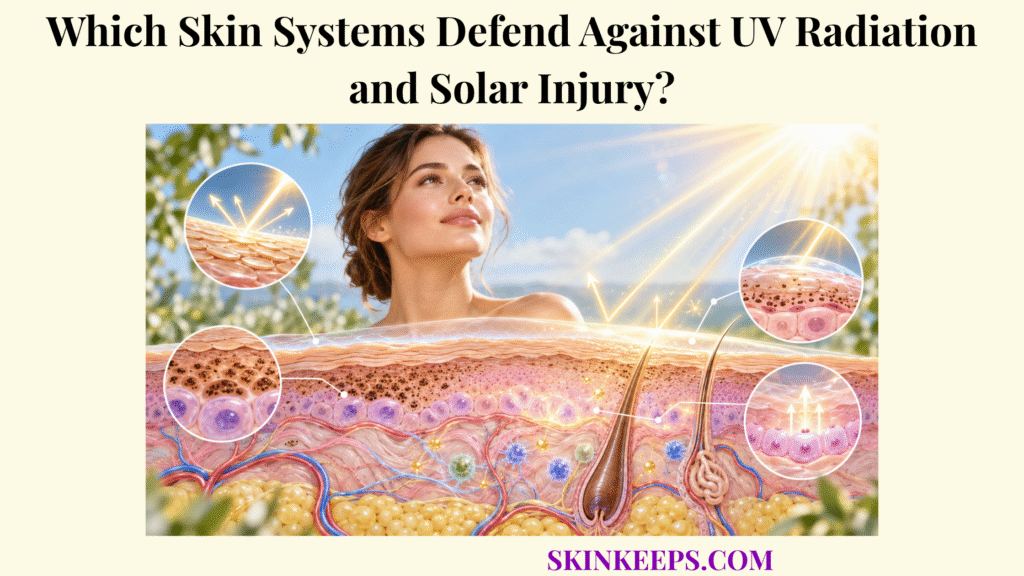 Which Skin Systems Defend Against UV Radiation and Solar Injury?