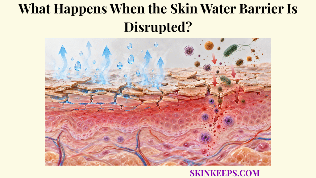 What Happens When the Skin Water Barrier Is Disrupted?